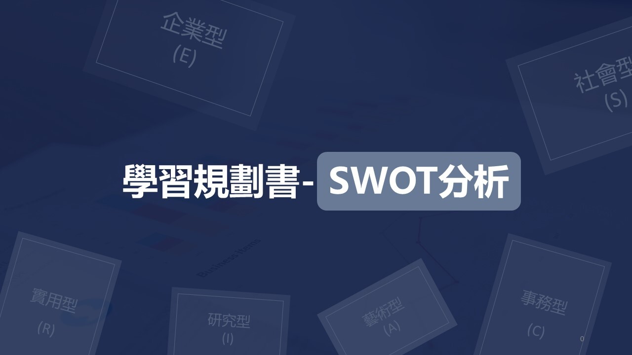 5. 規劃書-SWOT分析